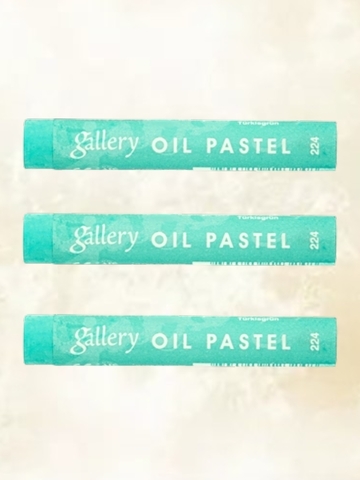 Пастель масляная мягкая профессиональная MUNGYO Gallery Бирюзово-зеленый №224 (3шт)