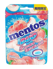 Конфеты Mentos DUO со вкусом персика
