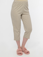 Бриджи Д-5Х/бежевый-птички