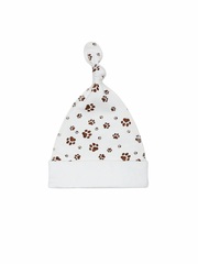 Шапочка-узелок (утепленная) Лапки