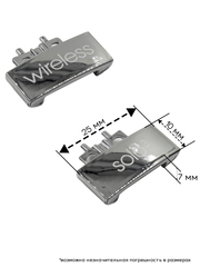 Металлический крепеж Beats Solo 3.0 (Серебро)