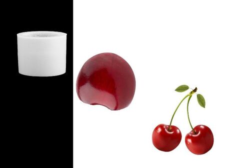 Силиконовый молд Вишенка 3 D