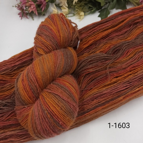 Дундага 6/1 шерсть секционного окрашивания 01-1603 420м/100гр