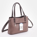 Сумка Саломея 347 македония какао + шоколад