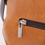 Сумка Саломея 278 македония горчичный + шоколад