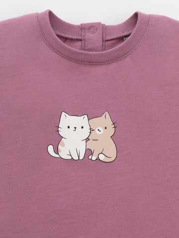 фуфайка  для девочки  КР 302823/темная орхидея к589