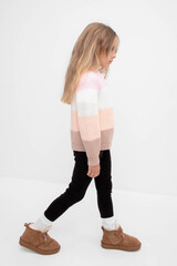 рейтузы  для девочки  К 422/ш/черный