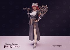 Lupusregina Beta Overlord Фигурка