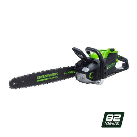 Цепная пила Greenworks GD82CS51 82V (51 см) аккумуляторная, без АКБ и ЗУ