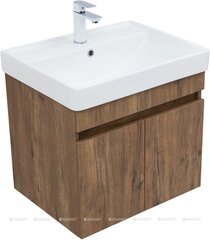 Aquanet 345351 Тумба с раковиной Оптима 60 цв. дуб рустикальный (345351) фото
