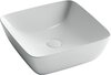 Ceramica Nova Form CN2002 Умывальник чаша накладная квадратная, 42x42, цвет: белый