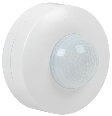 Датчик движения ДД 027 белый 1200Вт 360гр 12м IP20 IEK