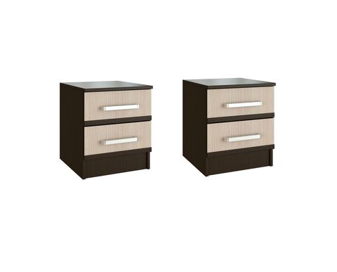 Тумбы Сакура (комплект тумб 2 шт.) Дуб венге, Дуб белёный