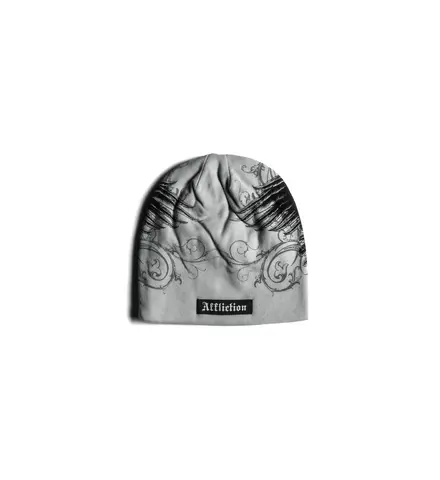 Affliction | Шапка двусторонняя мужская Death Eyes Reversible Beanie A29696 сзади