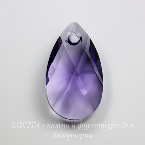6106 Подвеска Сваровски Капля Tanzanite (16 мм)