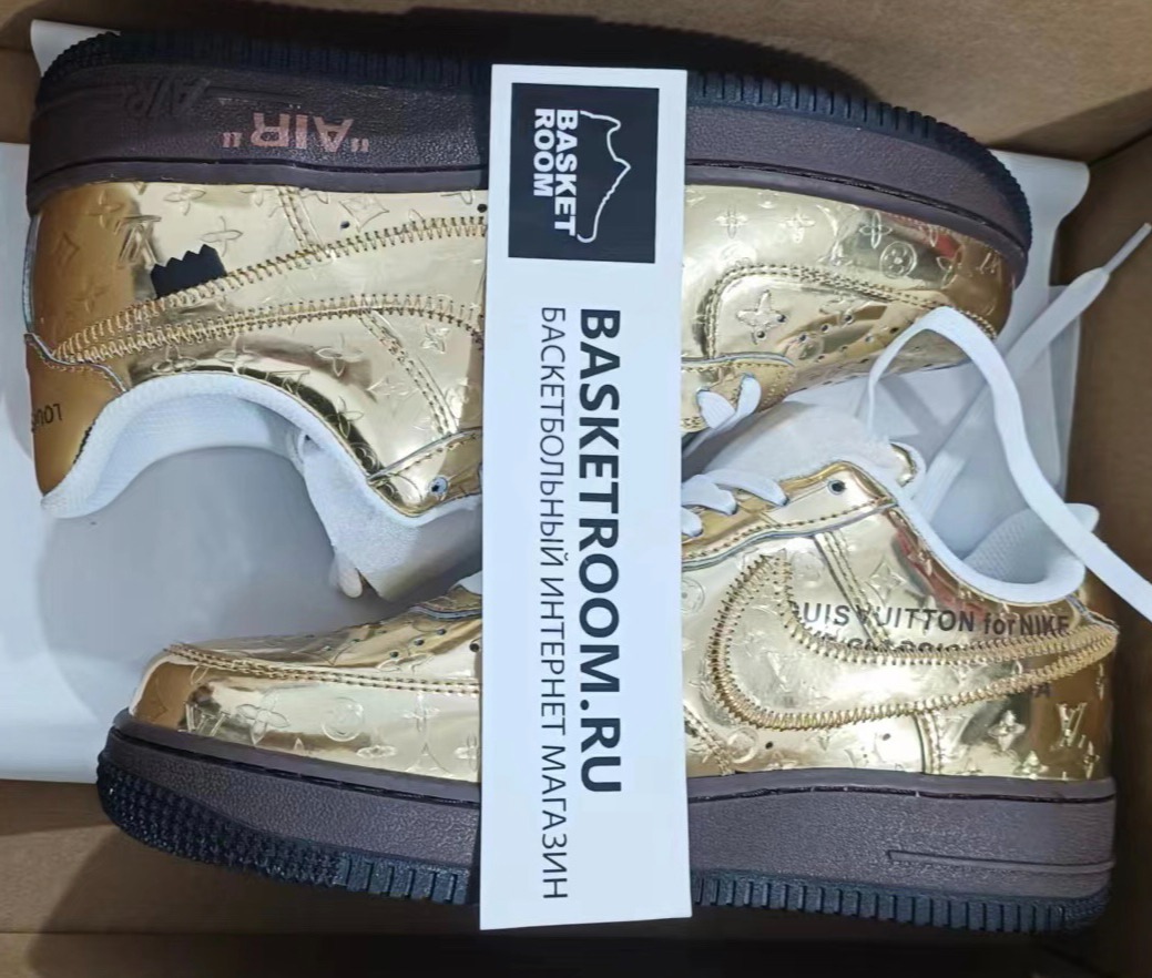 Louis Vuitton x Nike Air Force 1.