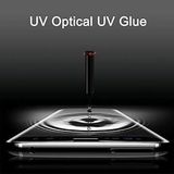 UV Защитное стекло 3D на весь экран 0,33 мм 9H Nano Optics для Samsung Galaxy S21 Ultra (полный клей) (Прозрачное)