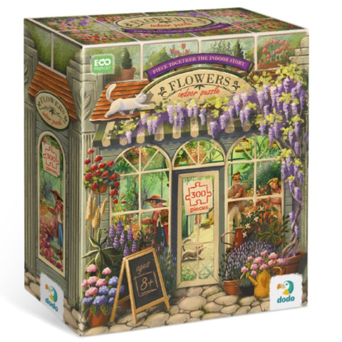 300590  Puzzle Flower shop 300 pcs