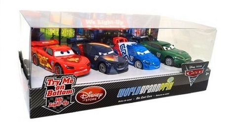 Cars 2 Light-Up Die Cast Car Set № 1