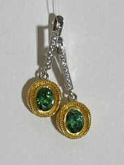 Катарина (серьги из серебра)