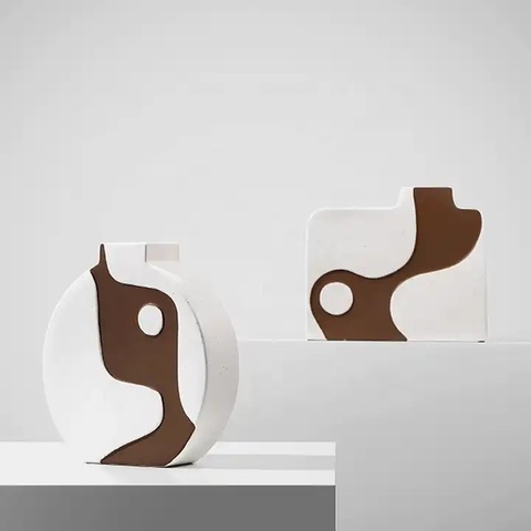 Ваза Puzzle Square Vase B