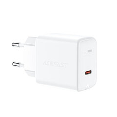 Зарядное устройство ACEFAST A21 30W GaN single USB-C charger (EU) белый