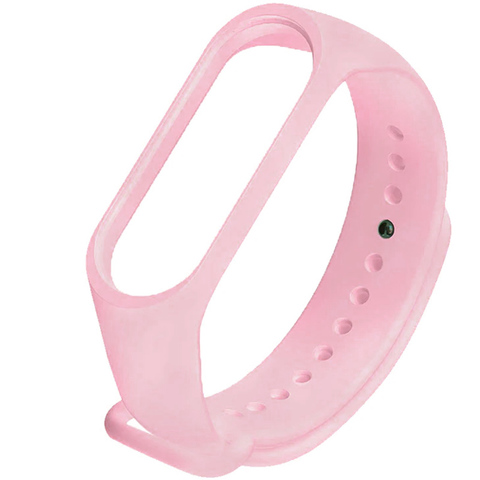 Ремешок для браслета Xiaomi Mi Band 5/6/7 розовый