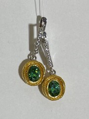 Катарина (серьги из серебра)
