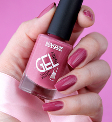 LuxVisage Лак для ногтей GEL finish тон 14 розовый  9мл