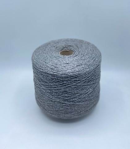Бобинная пряжа (пр.Италия), art.Cotone, 350м/100 гр. 100%Хлопок, цвет-Гранит , арт.34870