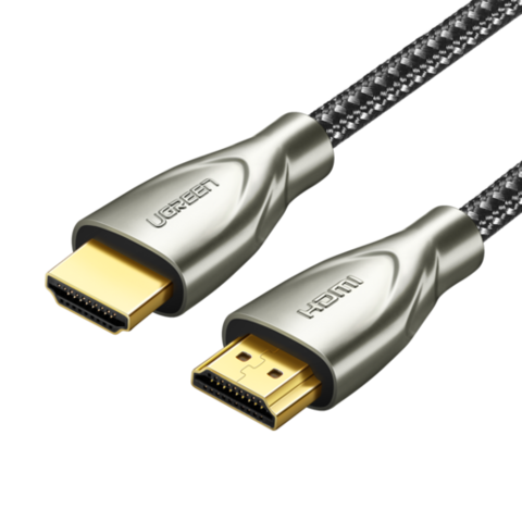 Кабель UGREEN HDMI 2.0 карбоновое волокно цинковый сплав 1.5м HD131