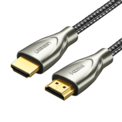 Кабель UGREEN HDMI 2.0 карбоновое волокно цинковый сплав 1.5м HD131