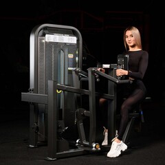 Гребная тяга с упором на грудь (Vertical Row) DHZ E-5034 (U3034D). Стек 94 кг