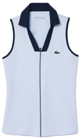 Топ теннисный Lacoste Ultra-Dry Tennis Polo - light blue/navy