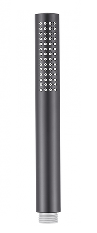 Aquanet AF000-14B AF000-14B Душевая лейка 1 режим, черный матовый (261832)