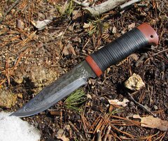 Нож разделочный НС-01 (40Х10С2М) гравировка (Златоуст)