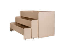 Кровать детская раздвижная 3 яруса "Матрешка"