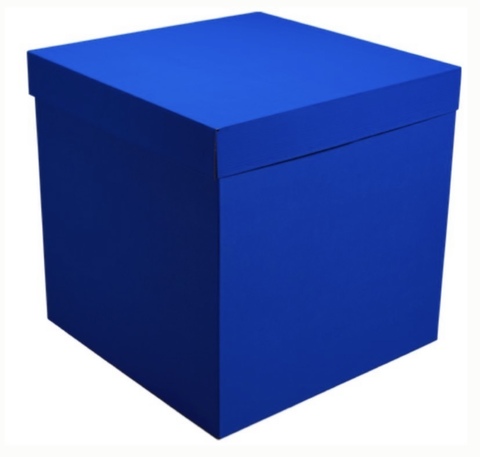 Коробка для шаров 70*70*70 синий