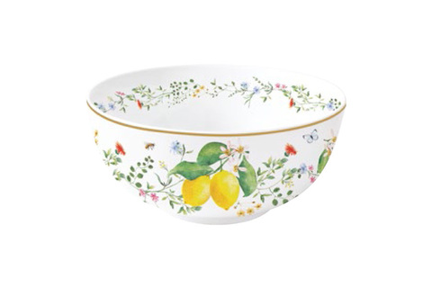 Салатник 600мл Easy Life Цветы и лимоны