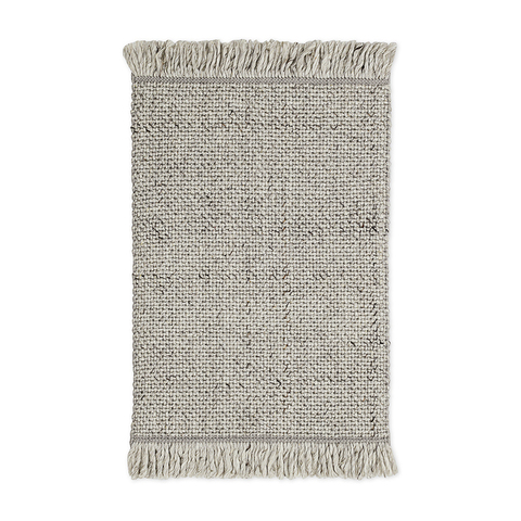 Ковер светло-серого цвета из коллекции Ethnic, 60х90 см