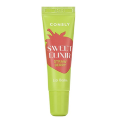 Consly Бальзам для губ с экстрактом клубники - Sweet elixir strawberry lip balm, 10мл