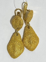 Велюр З (серьги из серебра)