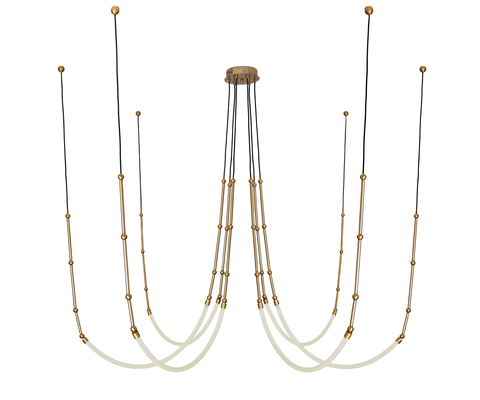 Люстра Kink Light Бофорт бронза 08060-6A,20