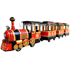 Аттракцион поезд: рельсовые и безрельсовые