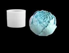 Силиконовый молд 3D-Пион в бутоне