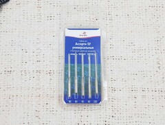 Иглы для бытовых машин универсальные Ассорти-5У (№80, №90, №100), 5 игл