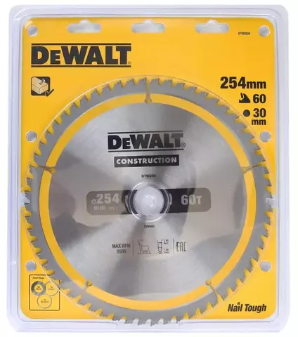 Пильный диск DeWALT Construction DT90250-QZ