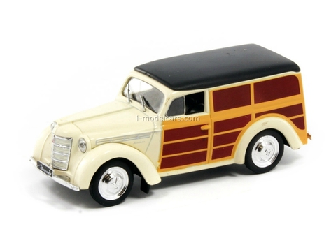 DeAgostini, Moskwitch 407, Escala 1:43, Miniatura Diecast Coleccionable,  Colección de Coches Legendarios Polacos #16 Kultowe