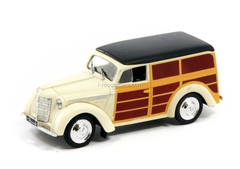 Moskvich-400-422 beige 1:43 DeAgostini Auto Legends USSR #77