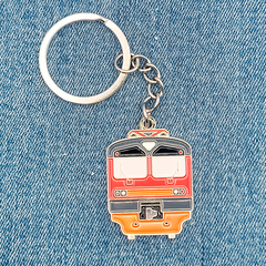 Брелок электропоезд ЭД4М (красный с серым)